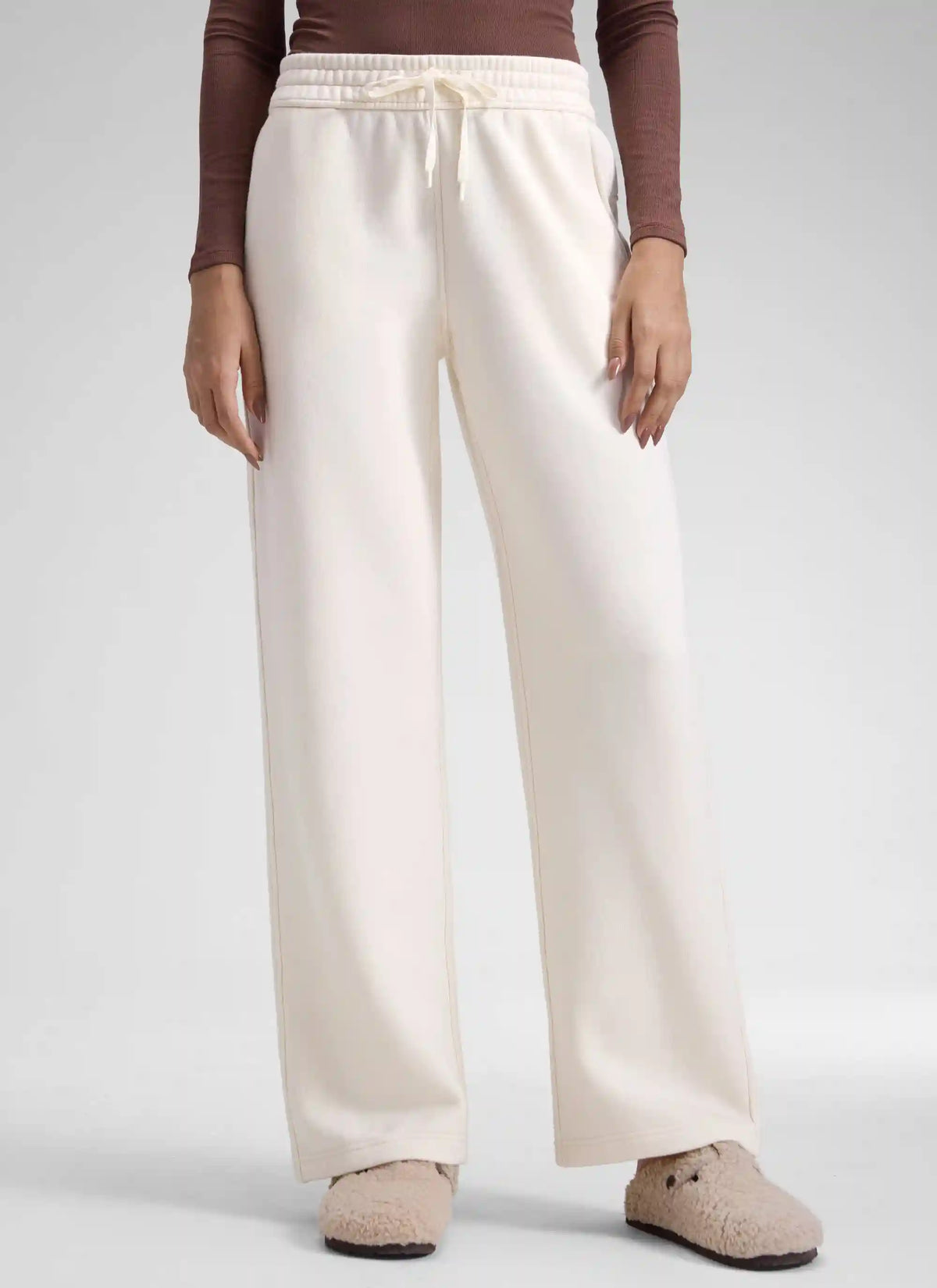 Fleece Lined Straight Leg Sweatpant 30''
