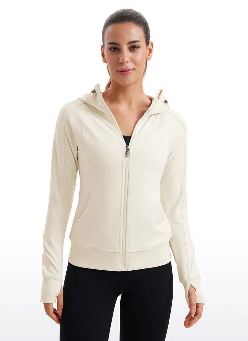 Amenity Full Zip ThumbHole Hoodie