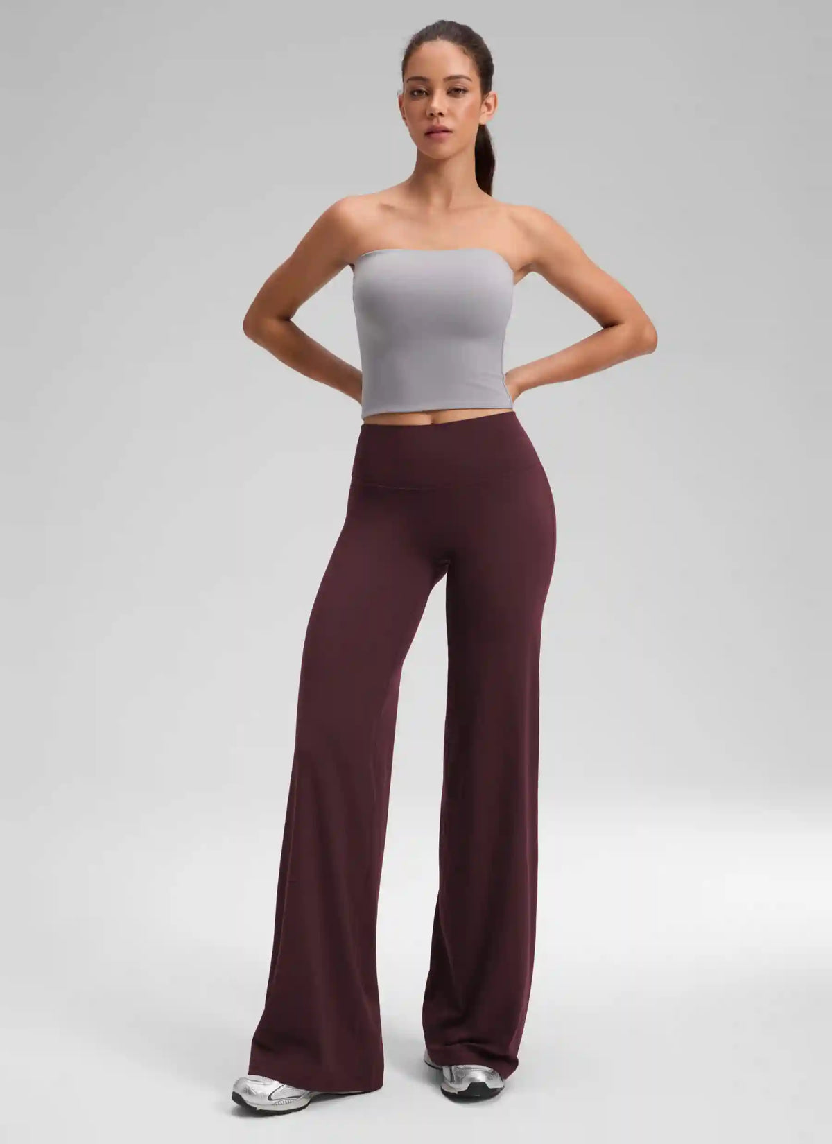 Softretch No Front Seam Wide Leg Pant 30"