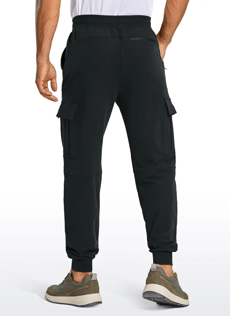 Stretch Classic-Fit Sweatpants with Multi Pockets 29"