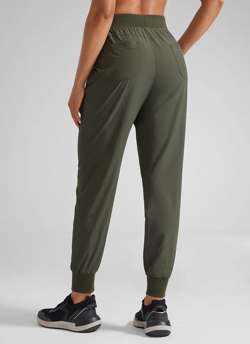 Feathery-Fit Drawstring Pocket Jogger 28''