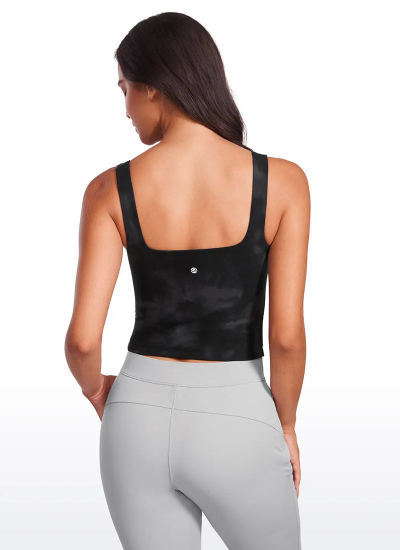 Butterluxe Double Lined Square Neck Tank