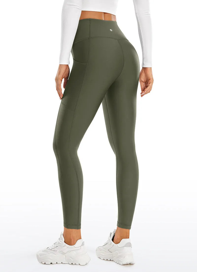 Thermal Fleece Lined Pocket Legging 25''