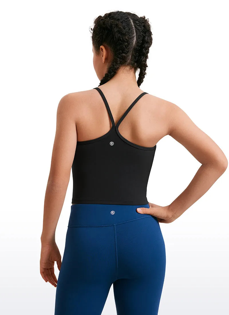 Butterluxe Girls Double Lined Y Back Tank Tops