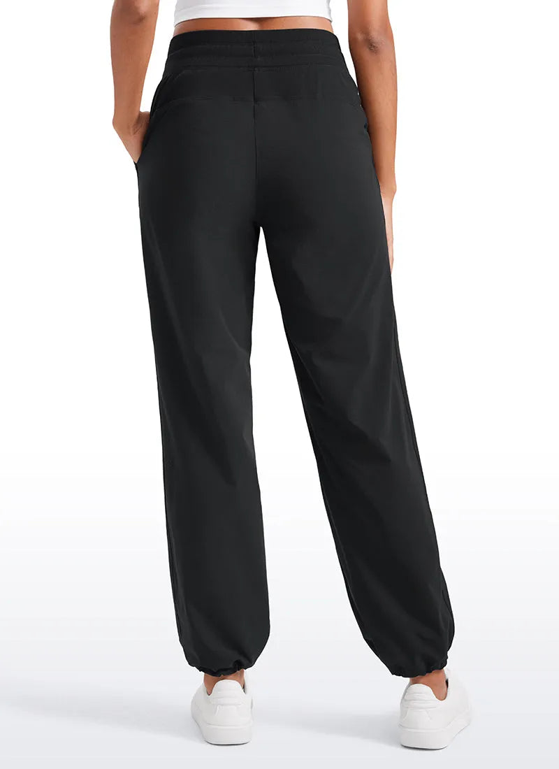 Strech Straight Leg High Rise Pant 30''