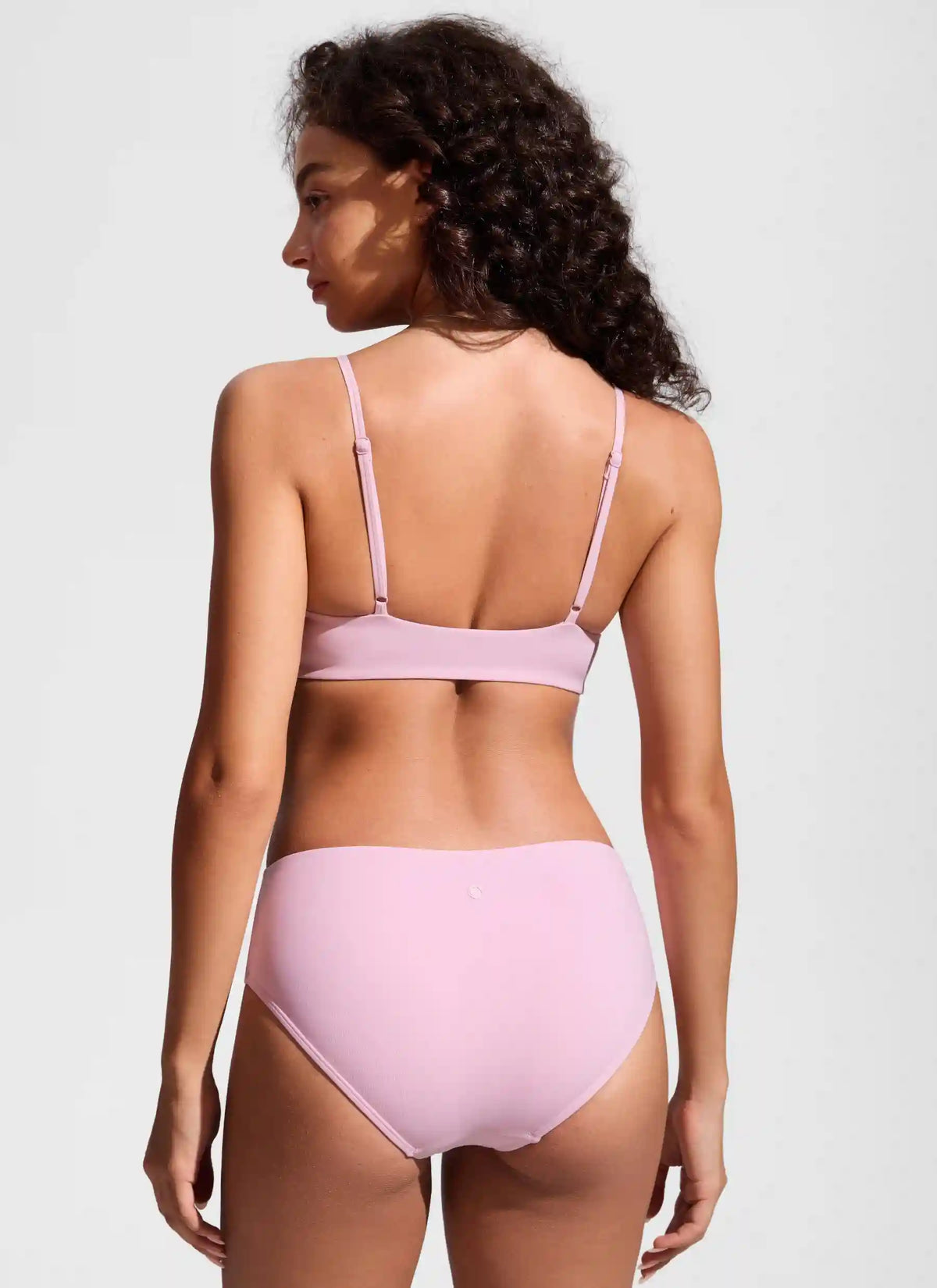 Nexfeel V Neck Double Lined Bikini Top
