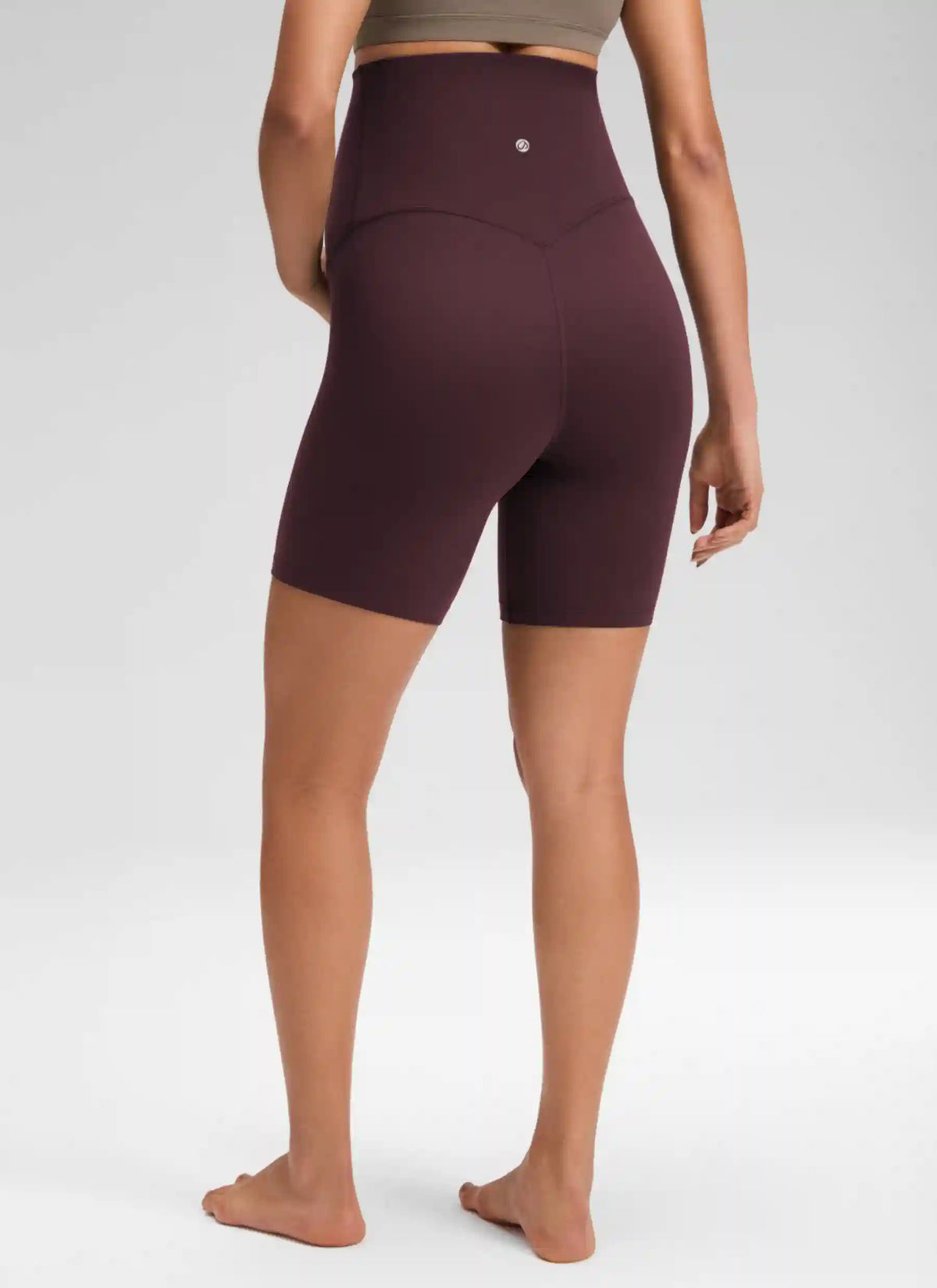 Softretch No Front Seam Maternity Biker Shorts 6"