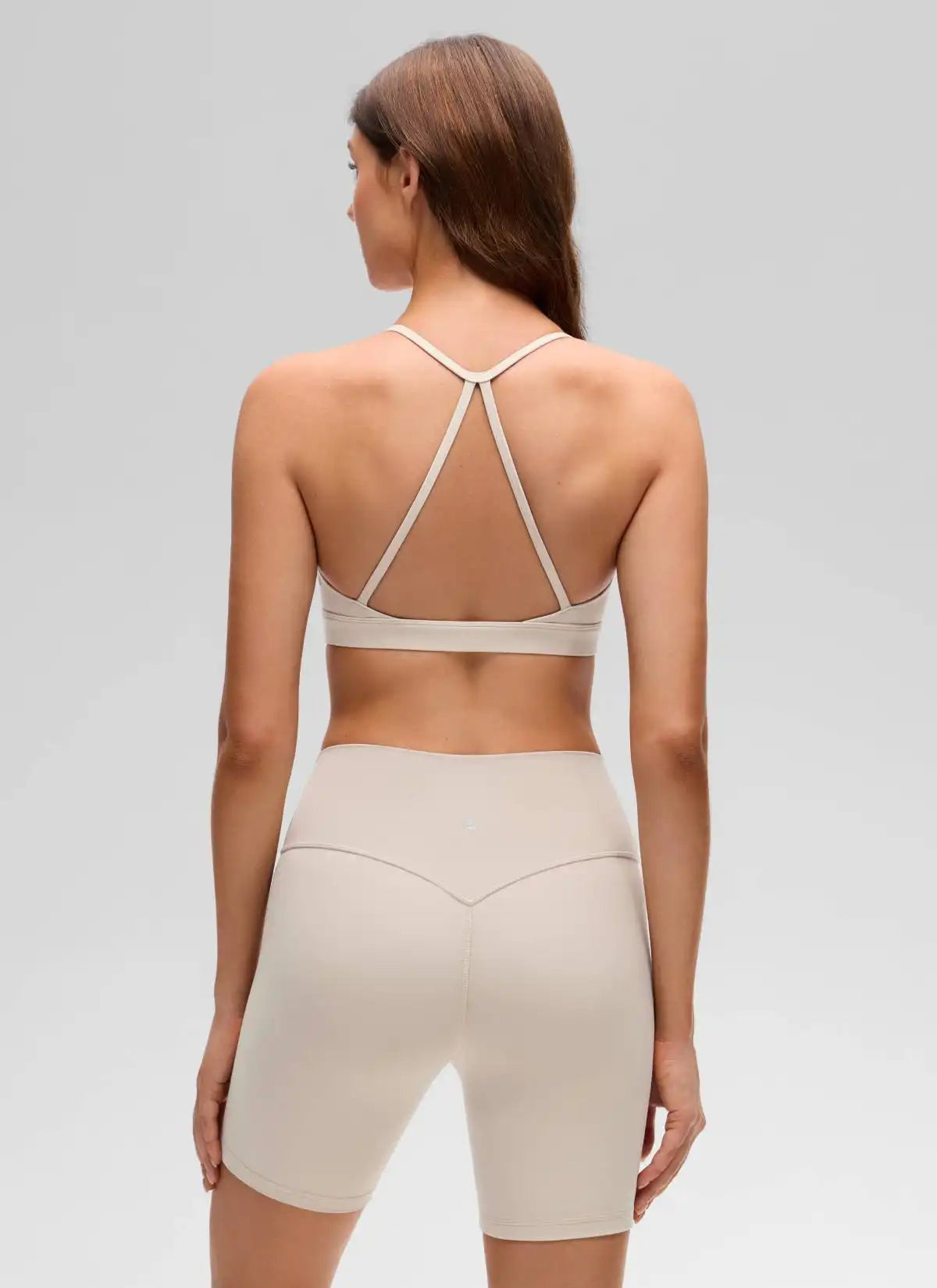 Butterluxe Thin Strap Cross Back Sports Bra