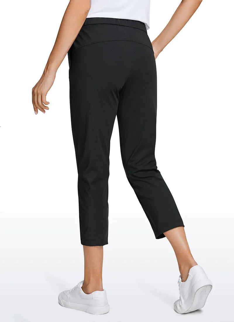 Stretch Cropped Pocket Pant 23''