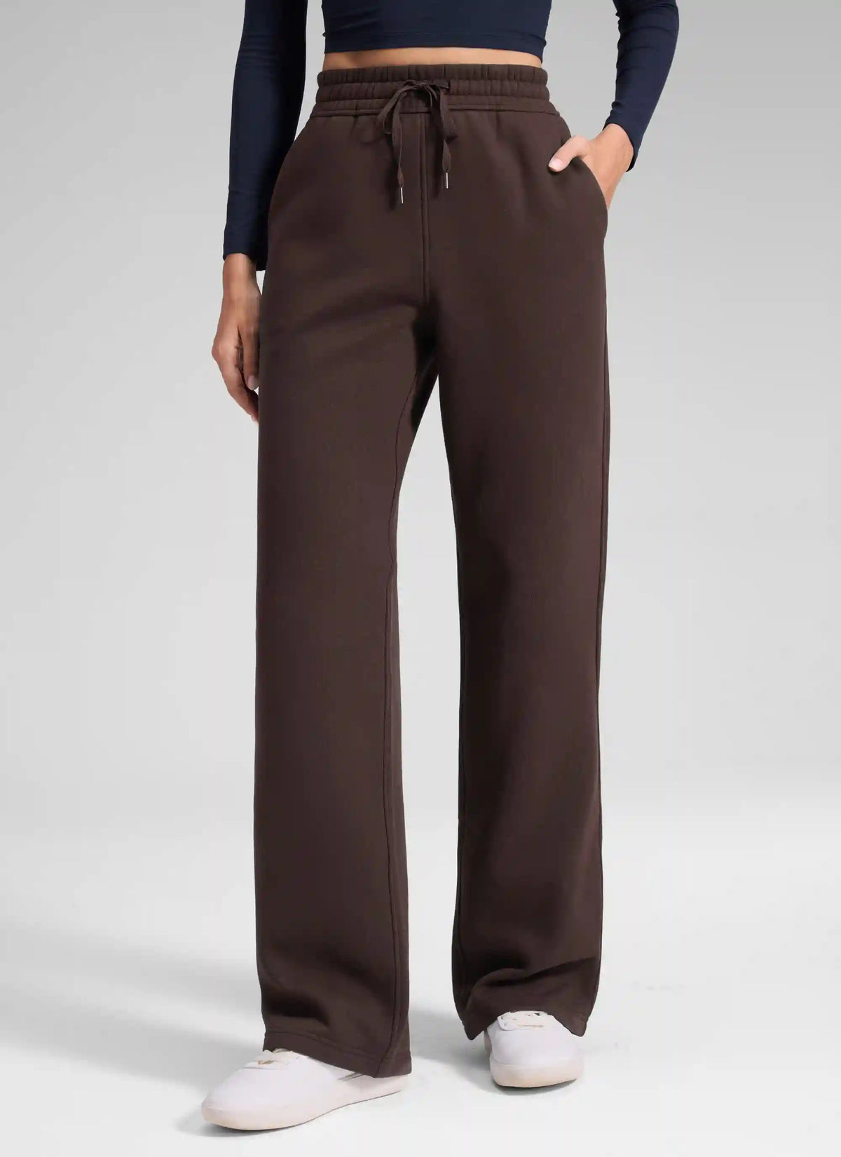 Fleece Straight Leg Lined Sweatpant 32''