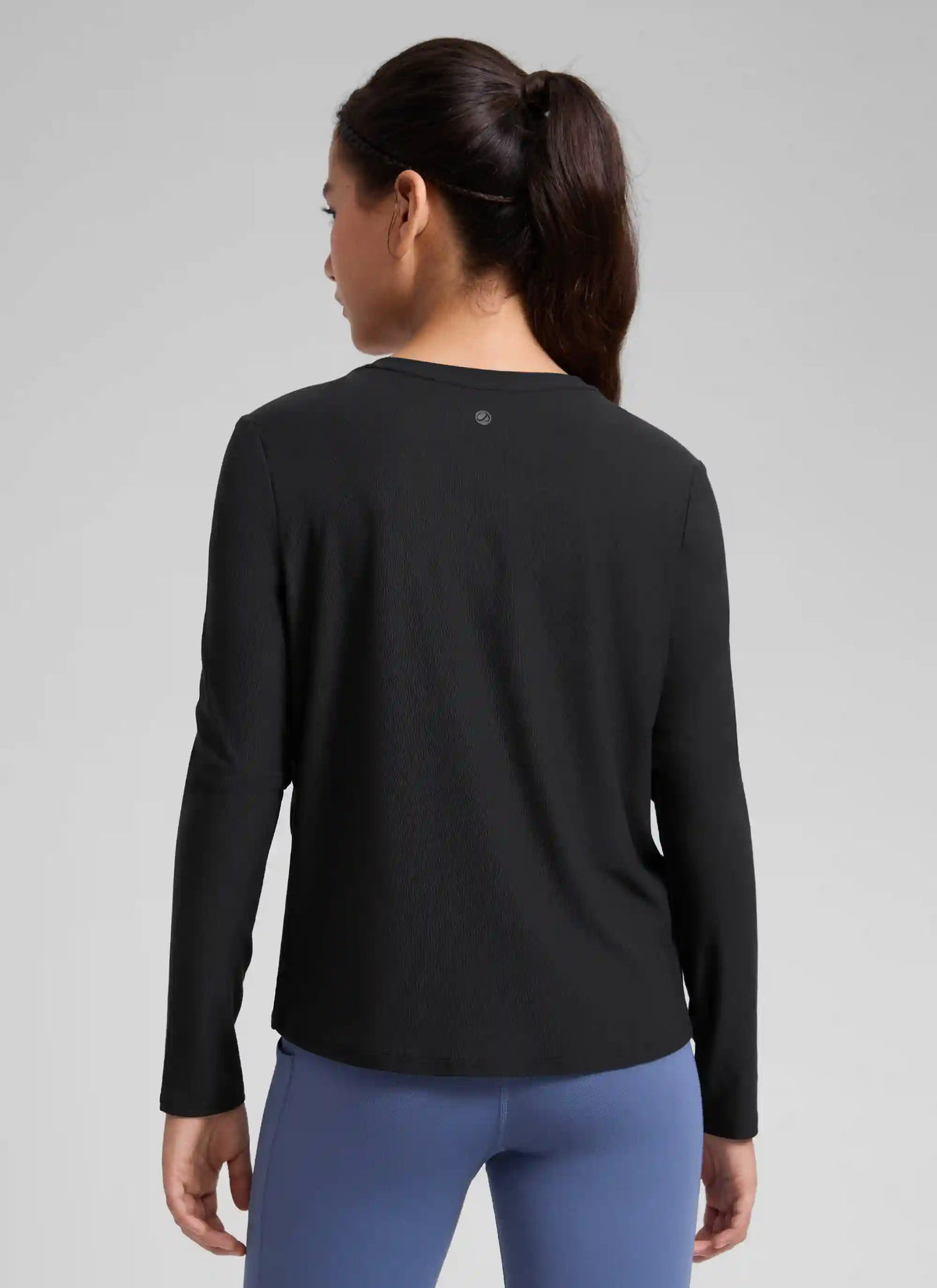 Girls Cloudweight Side Slit Long Sleeve
