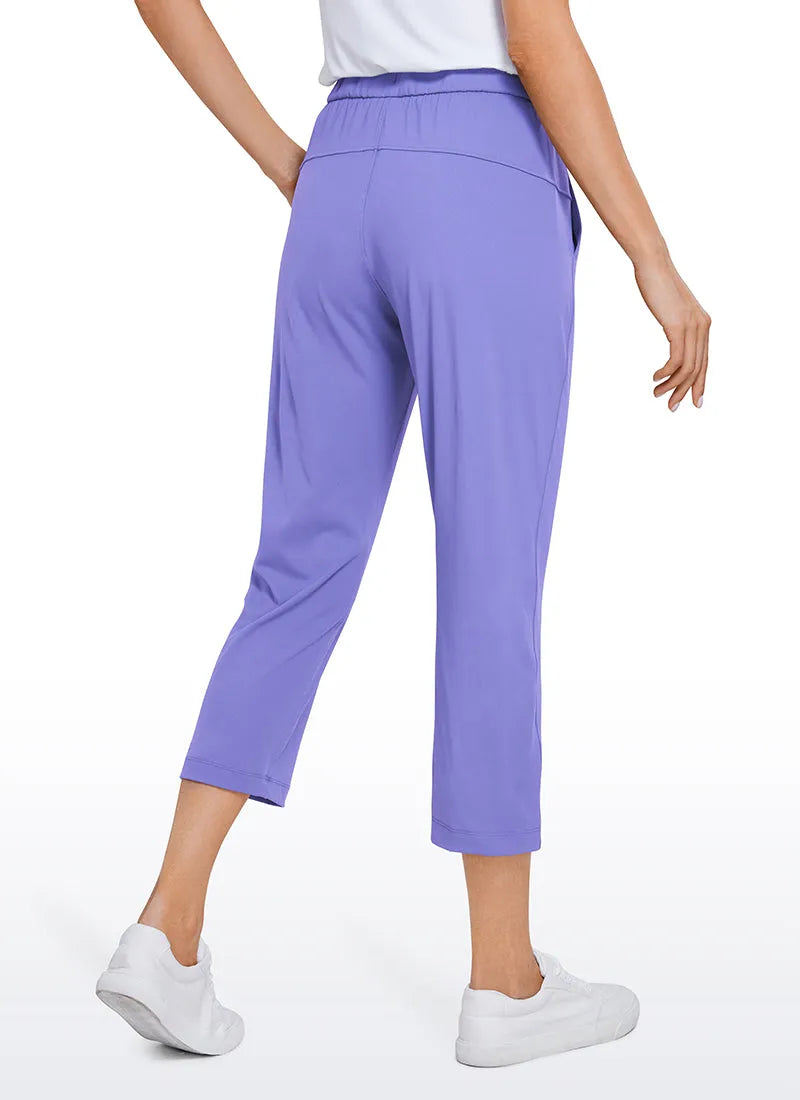 Stretch Cropped Pocket Pant 23''