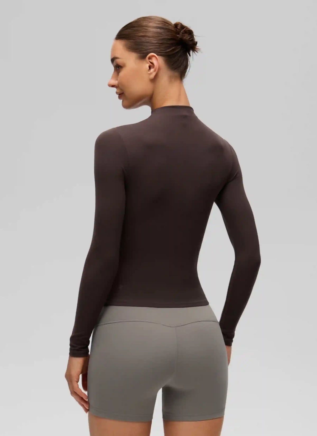 Softembrace Mock Neck Long Sleeve